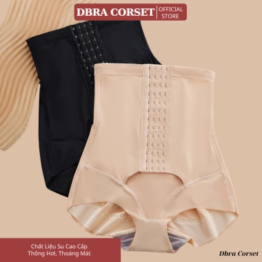 Quần Gen Nịt Bụng Định Hình DBRA CORSET - Cạp Cao Chống Cuộn 4 Nấc, Cài Siết Eo, Nâng Mông, Giá 230.000₫ 8