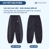 Quần gió thể thao nam nữ dây rút dáng rộng Q02 trẻ trung dễ phối giảm còn 129k 3