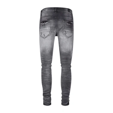 Quần jean nam ôm dáng đen co dãn cao cấp, thời trang hip hop - Giá 981.817₫ 2