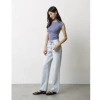 Quần Jean Nữ WLJ.0 Limited Blue Wide Leg Ống Rộng Lưng Cao – Xanh Sáng Bạc 439k 7