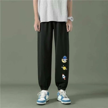 Quần jogger nỉ Unisex bigsize Vũ Trụ L1 giữ nhiệt chống nắng đi du lịch mặc nhà 4