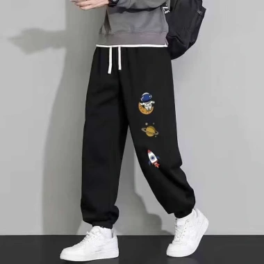 Quần jogger nỉ Unisex bigsize Vũ Trụ L1 giữ nhiệt chống nắng đi du lịch mặc nhà 10