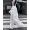Quần Jogger Nữ Ống Rộng Túi Hộp Thun Co Giãn Thoải Mái - Chất Tuyết Mưa UNIPHOOK 5