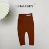 Quần Legging Dài Cạp Cao Đũng Bỉm Vải Thun Co Giãn Siêu Mềm Giá 58k POMABABY 5