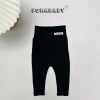 Quần Legging Dài Cạp Cao Đũng Bỉm Vải Thun Co Giãn Siêu Mềm Giá 58k POMABABY 6
