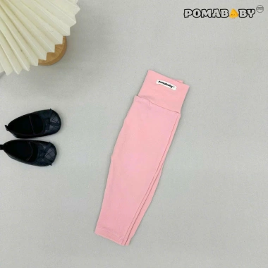 Quần Legging Dài Cạp Cao Đũng Bỉm Vải Thun Co Giãn Siêu Mềm Giá 58k POMABABY 8