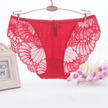 Quần lót nữ eo thấp ren xuyên thấu gợi cảm - Siêu thoải mái, giá chỉ 35.272 VND