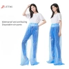 Quần Mưa Dùng Một Lần Chống Thấm, Trong Suốt, Gói Chân, Du Lịch Xe Đạp, 39,312đ