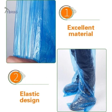 Quần Mưa Dùng Một Lần Dày Chống Thấm Trong Suốt, Thích Hợp Du Lịch và Xe Đạp - 32.400 VND