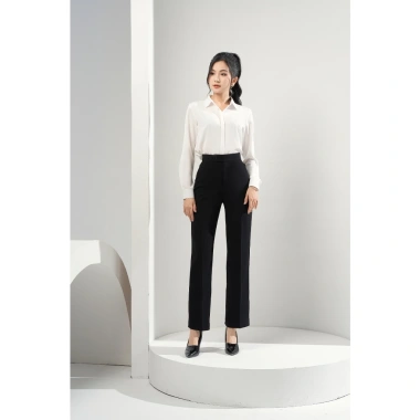 Quần tây nữ RUZA ống đứng đen thời trang văn phòng – Giá ưu đãi 459.000đ 6