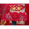 Quạt Decor Tết Đỏ Hoa Mai size đại 2.026 - Giá ưu đãi 158.000đ, giảm so với 205.400đ 2