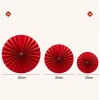 Quạt giấy đỏ Phương Decor - Phụ kiện trang trí Tết, lễ hội, giá 20.000₫ 4