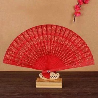 Quạt gỗ nan xòe phong cách Trung Hoa - Trang trí Tết sang trọng, giảm giá 22%