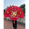 Quạt nhung đỏ dài 1m sét phụ kiện - Hoa trang trí Tết, tặng móctreo - 134.100₫ 10
