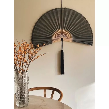 Quạt treo tường mành tre rustic - Trang trí phòng ngủ, phòng khách, giá chỉ 460.000đ 6 Quạt treo tường mành tre rustic - Trang trí phòng ngủ, phòng khách, giá chỉ 460.000đ 6