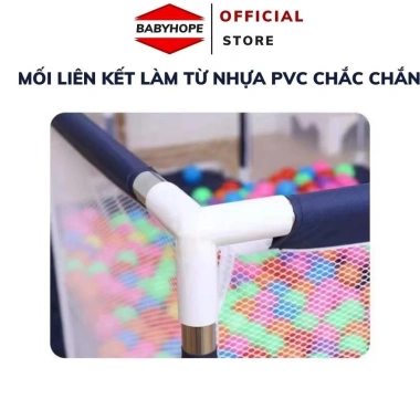 Quây bóng nhà bóng bé hình lục giác vuông chữ nhật khung inox tặng 10 bóng giá 239.000đ 7