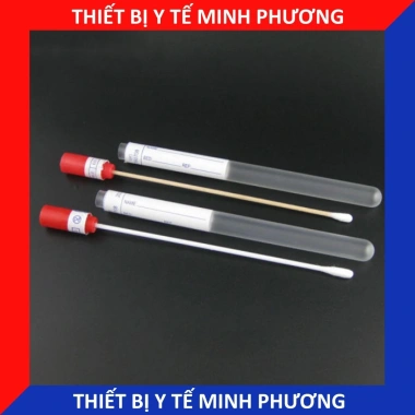 Que tăm bông vô trùng lấy dịch xét nghiệm Túi 100 que giảm giá chỉ 162.000 VND