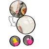 Que tẩy dầu MILTER 12ml - Bút tẩy vết bẩn hai đầu, đầu bàn chải di động, loại bỏ vết bẩn khẩn cấp cho du lịch 3