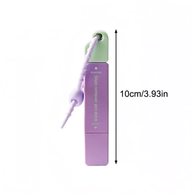 Que tẩy dầu MILTER 12ml - Bút tẩy vết bẩn hai đầu, đầu bàn chải di động, loại bỏ vết bẩn khẩn cấp cho du lịch 5