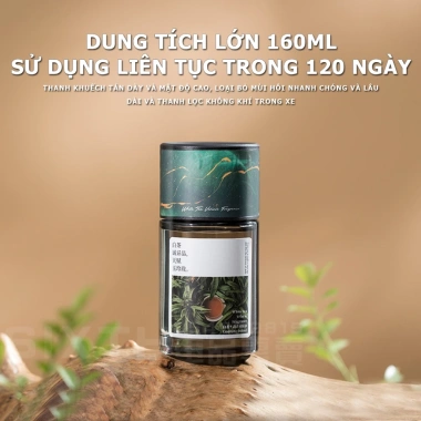 QUEES Máy khuếch tán nước hoa ô tô 160ml - Hương thơm tự nhiên, khử mùi, chống say xe, sang trọng, giá 275.784 VND