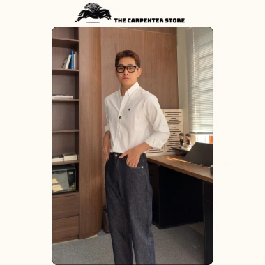 RAW DENIM The Carpenter Quần jean nam cao cấp Form suông vải mềm mại co dãn không phai Giá chỉ 429.999