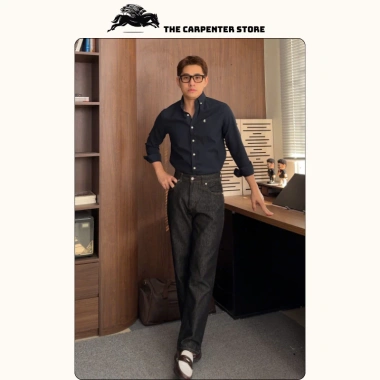 RAW DENIM The Carpenter Quần jean nam cao cấp Form suông vải mềm mại co dãn không phai Giá chỉ 429.999 9 RAW DENIM The Carpenter Quần jean nam cao cấp Form suông vải mềm mại co dãn không phai Giá chỉ 429.999 9