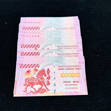 [RẺ] FLASH SALE 50% Tiền Macao Con Ngựa Mệnh Giá 1 Triệu Patacas - Lì Xì Tết 2.026 Giá 2.120₫ 2