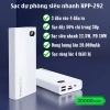 Re max RPP-292 Pin sạc dự phòng 20.000mAh 22.5W, sạc nhanh 4 thiết bị - 359.000₫