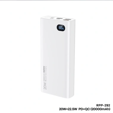 Re max RPP-292 Pin sạc dự phòng 20.000mAh 22.5W, sạc nhanh 4 thiết bị - 359.000₫ 2