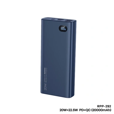 Re max RPP-292 Pin sạc dự phòng 20.000mAh 22.5W, sạc nhanh 4 thiết bị - 359.000₫ 3