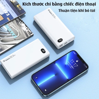 Re max RPP-292 Pin sạc dự phòng 20.000mAh 22.5W, sạc nhanh 4 thiết bị - 359.000₫ 8