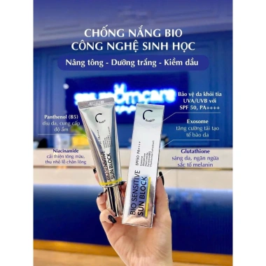 Rẻ vô địch 2.027-2.028 Chính hãng Kem chống nắng tone SPF50+++ Chuskin 50ml Hàn Quốc