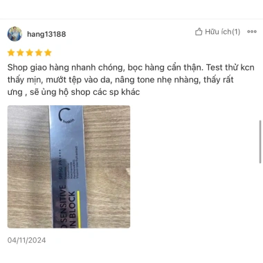Rẻ vô địch 2.027-2.028 Chính hãng Kem chống nắng tone SPF50+++ Chuskin 50ml Hàn Quốc