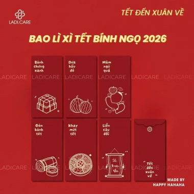 Rẻ vô đối Lì xì Tết 2.026 Hot Trend - Giá chỉ 24.000 VNĐ, giảm mạnh từ 30.720 5