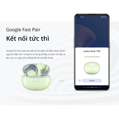 Realme Buds T110 Bluetooth 5.4 AI ENC - 38h nghe, chống ồn, IPX5, chỉ 445.000đ 8