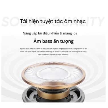 Realme Buds T110 Bluetooth 5.4 AI ENC - 38h nghe, chống ồn, IPX5, chỉ 445.000đ 9