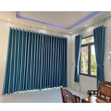 Rèm Cửa Chính Kích Thước Rộng 2-4m Cao 2,7-3m Đã Khoen Lỗ Sẵn Giá Giảm 230.400 VNĐ 5