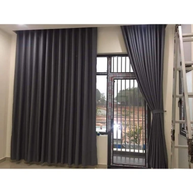 Rèm cửa sổ vải dày chống nắng, cản sáng - Giá chỉ 135k, trang trí phòng khách, ngủ hiện đại Sài Gòn 3