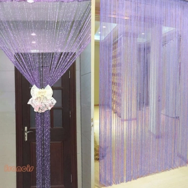 Rèm dán cửa sợi kim tuyến lấp lánh 1.5x3m – Sang trọng spa, khách sạn, giá ưu đãi 89.999đ 2
