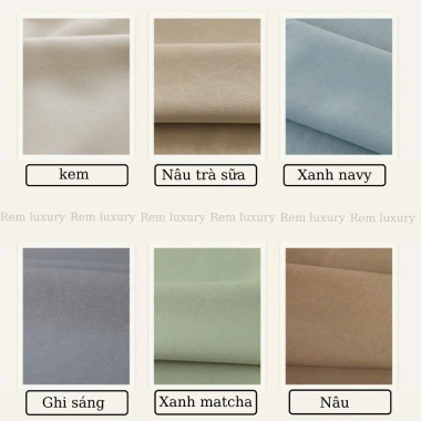 Rèm Màu Trà Sữa – Họa Tiết, Cản Sáng 99% & UV, Trang Trí Phòng Ngủ, Phòng Khách 7