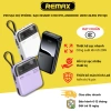 Remax Sạc Dự Phòng 20W+22.5W PD/QC, 2 Cáp iPhone Android, Sạc Nhanh, 395.000đ