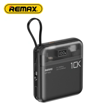 Remax Sạc Dự Phòng 20W+22.5W PD/QC, 2 Cáp iPhone Android, Sạc Nhanh, 395.000đ