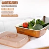 Rổ Đựng Hoa Quả GH86 – Rổ Úp Bát, Hộp Rau Củ Quả Có Nắp kèm Hứng Nước, Giá chỉ 45.000 3