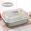 Rổ Đựng Hoa Quả GH86 – Rổ Úp Bát, Hộp Rau Củ Quả Có Nắp kèm Hứng Nước, Giá chỉ 45.000 7