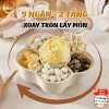 Rổ Đựng Rau Lẩu Chia Ngăn + Khay Xoay 360 HANU – Khay Bánh Mứt Kẹo Tết Hình Hoa Giá 176.000