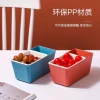 Rổ Đựng Trái Cây 2 Ngăn 2in1 - Khay Đồ Ăn Vật, Giữ Vỏ Hạt, Dễ Vệ Sinh, An Toàn, Giá 26.505 VND 3