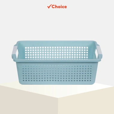 Rổ Nhựa Chữ Nhật Trung, Quai Đựng Tài Liệu cho Văn Phòng và Nhà Bếp – 31.395k Rổ Nhựa Chữ Nhật Trung, Quai Đựng Tài Liệu cho Văn Phòng và Nhà Bếp – 31.395k