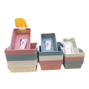 Rổ Nhựa Chữ Nhật Trung, Quai Đựng Tài Liệu cho Văn Phòng và Nhà Bếp – 31.395k 7 Rổ Nhựa Chữ Nhật Trung, Quai Đựng Tài Liệu cho Văn Phòng và Nhà Bếp – 31.395k 7