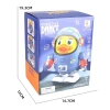 Robot Phi Hành Gia Vàng - Nhạc Đèn Sáng, Dùng Pin AA, Dành cho Bé Trai & Bé Gái 4