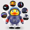 Robot Phi Hành Gia Vàng - Nhạc Đèn Sáng, Dùng Pin AA, Dành cho Bé Trai & Bé Gái 8